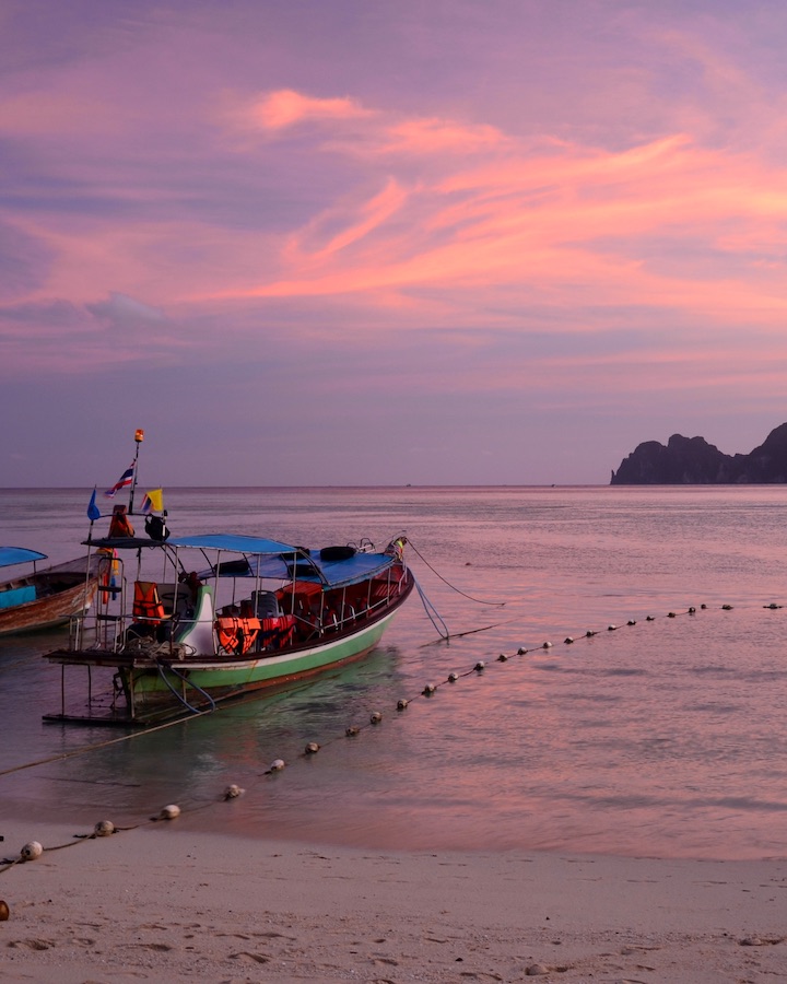 fishing boats in Thailand
