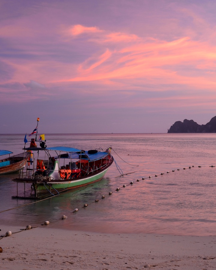 fishing boats in Thailand